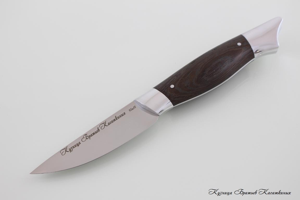 Кухонные ножи Набор кухонных ножей "Гранд Рататуй" сталь 95х18. Рукоять дерево Венге. 