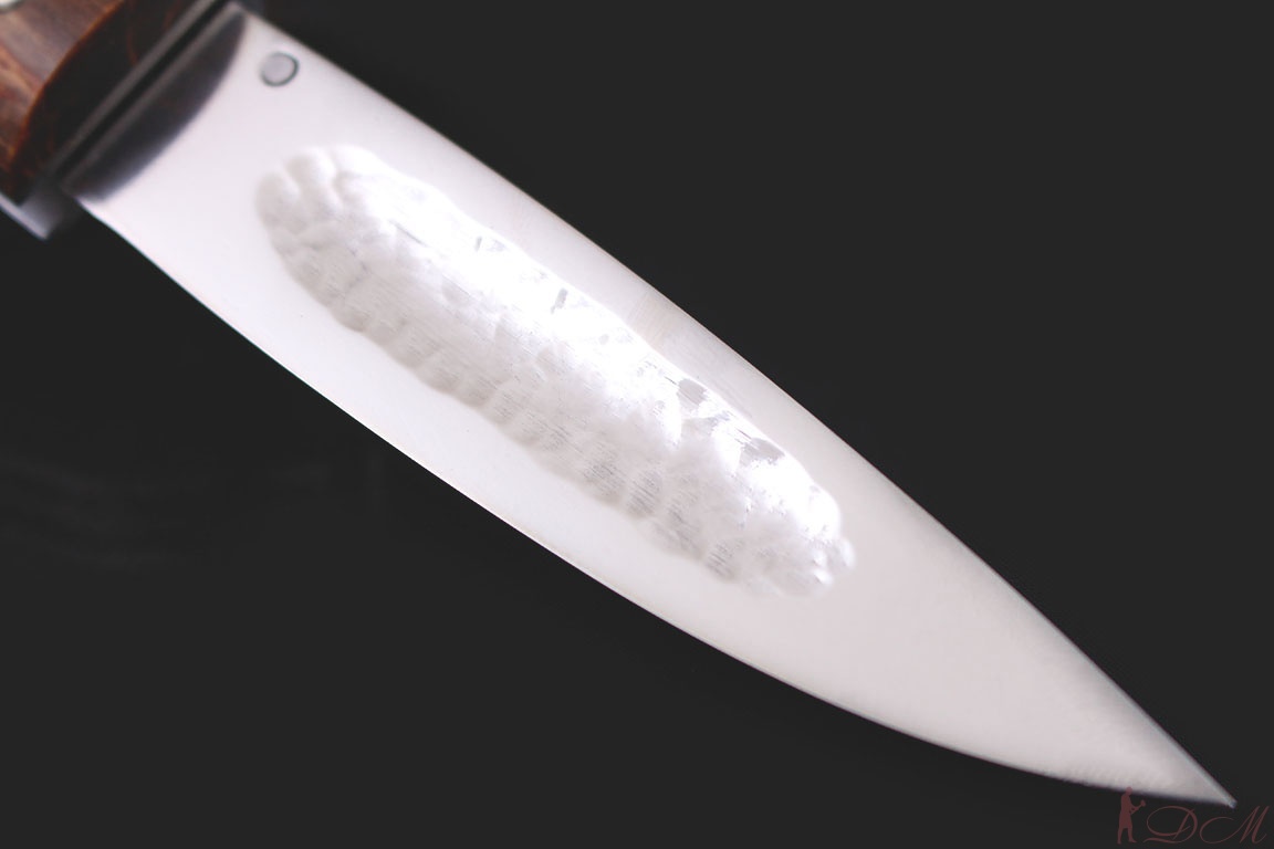 Cкладной якутский нож малый "БЫHЫЧЧА" х12мф. Рукоять карельская береза.